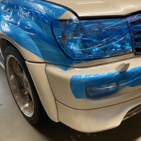 ランクル１００にセキュリティ取付！！