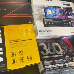 M3にオーディオ＆ドライブレコーダー＆レーザーレーダー探知機取付！！