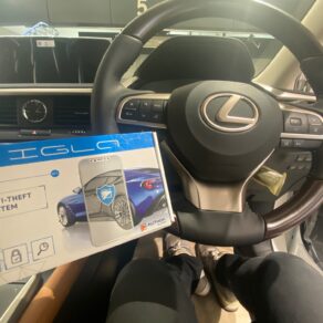 【動画付】レクサスRX450Hにデジタルイモビライザー取付！！
