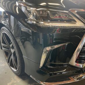 レクサスLX570に人気のセキュリティ取付!!