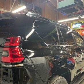 プラド150後期にアルパインナビ＆クリフォード＆オーサーアラーム＆レーザーレーダー探知機他！！