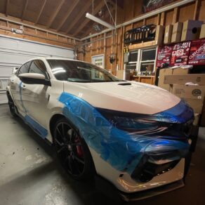 【動画付】希少シビックタイプRにセキュリティ施工！！