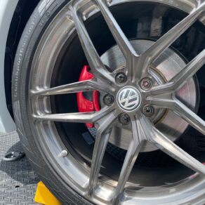 VWティグアン　再ボディーコート、ガラス撥水、ホイールコート!!