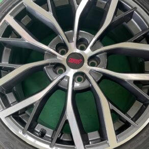 STI純正ホイール修理！！