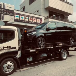 Mercedes　Benz　V220d　コーティング＆リアエンターテインメントシステム…