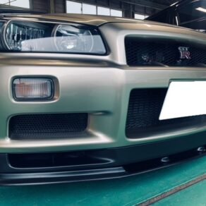 34GT-R　M-spec　ボディコーティング