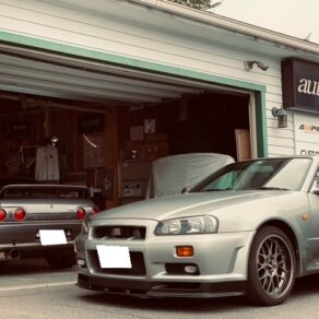 日産　34GT-R　板金修理　実績報告