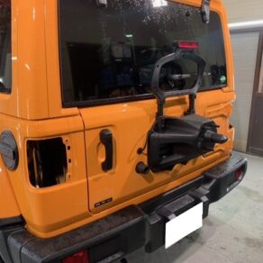 JEEP　JLラングラー　納車に向け準備中!!