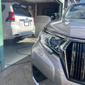 ランドクルーザープラドにオーサーアラーム×２！！