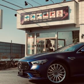 Mercedes　Benz　AMG　GT43　洗車仕上げ＆ドライブレコーダー