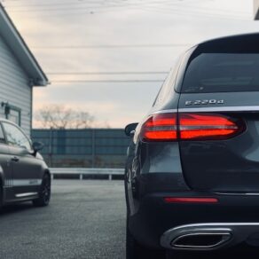 Mercedes　Benz　E220D　コーティング!!