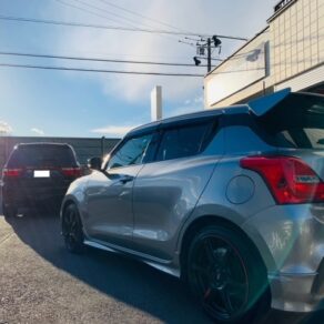 スズキ　スイフト　ボディコーティング!!