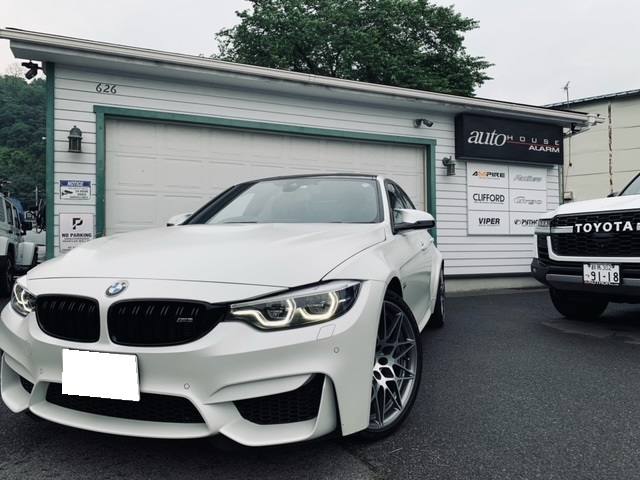 BMW M３ マットホワイト ボディコーティング再施工!! 板金・塗装・コーティング・カーセキュリティのオートハウス/イシダボデー