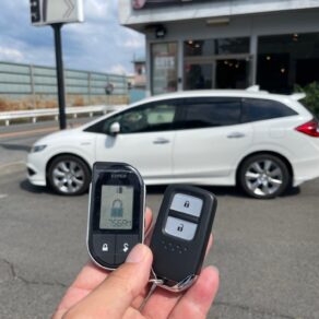 ホンダジェイド＆キャラバン＆ランエボにセキュリティ施工！！