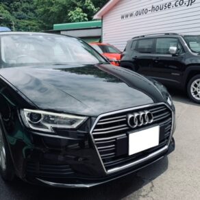 Audi　A3　ボディコーティング＆オーサーアラーム!!