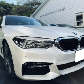 BMW　M523Ð(G30)　マットカラー　ボディコーティング再施工!!