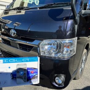 ハイエース、プラドにオーサーアラーム（笑！！