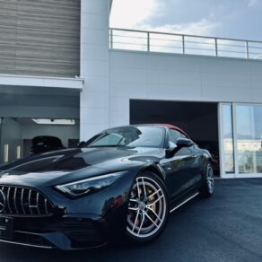 最新車両!! Mercedes　AMG　SL43 ボディコーティング!!
