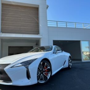 新社屋完成♪LEXUS LC500 ボディコーティング!!