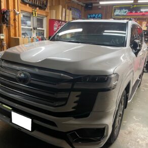 ランドクルザー300ZXに最強セキュリティ施工！！Tコネクト対応！！