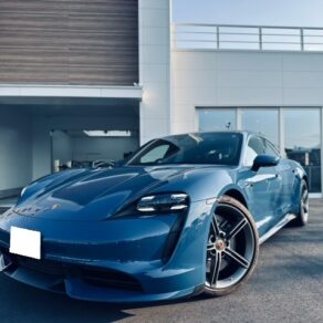 Porsche　taycan turbo　ボディコーティング!!!