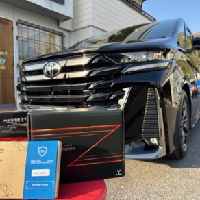 ヴェルファイア、アルファード、三菱トライトン他セキュリティ施工！！