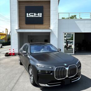 BMW 740i マッド塗装 ボディコーティング施工