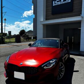 BMW　Z4　M40i マッド塗装 ボディコーティング施工