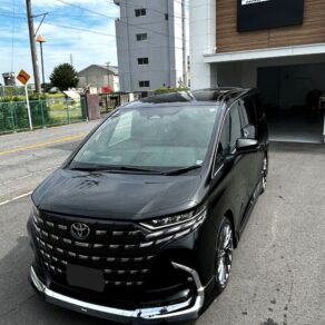 TOYOTA トヨタ　アルファード　ボディコーティング施工