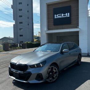 BMW 523d　5シリーズ マッド塗装 ボディコーティング施工