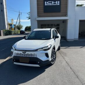 カローラクロス ハイモースコート施工