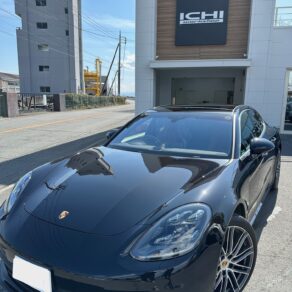 ポルシェパナメーラ　ハイモースコート施工