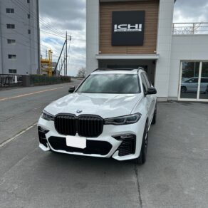BMW  X7 ハイモースコート施工 フィルム施工